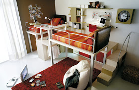 Innovative-Decoration-Stylish-Bunk-Bed-and-Loft-design-for-teenagers