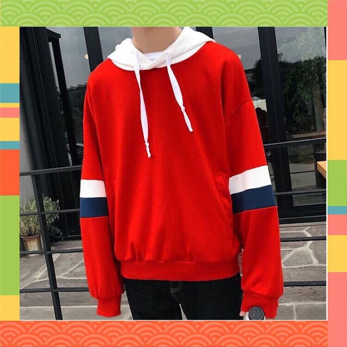 Áo Hoodie Nỉ Phối Màu Bản Mới Nhất