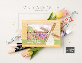 2022 Jan-June Stampin Up Mini Catalogue