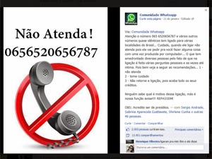 Operadoras e Anatel declaram que chamada do número '065 65' não clona linhas telefônicas