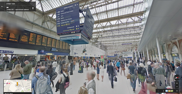 英國倫敦滑鐵盧車站（Waterloo Station）