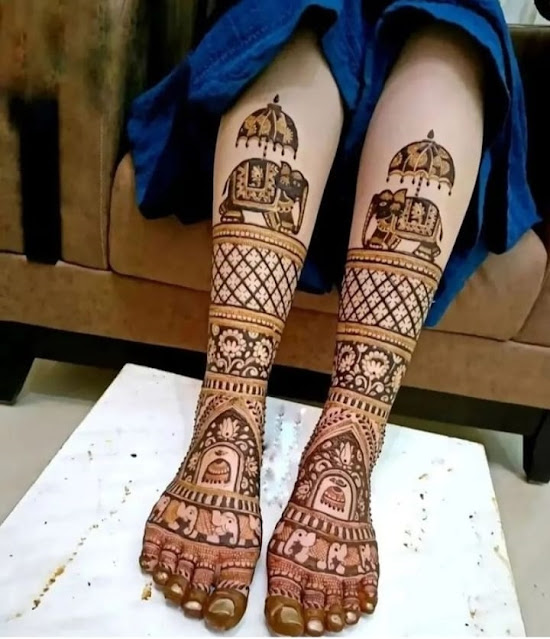 Karva Chauth Vrat Mehndi Designs 4