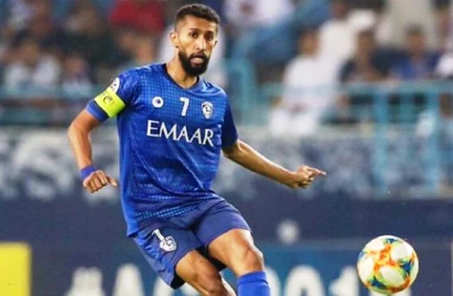 سلمان الفرج لاعب الهلال السعودي