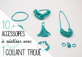 réaliser des accessoires avec un vieux collant