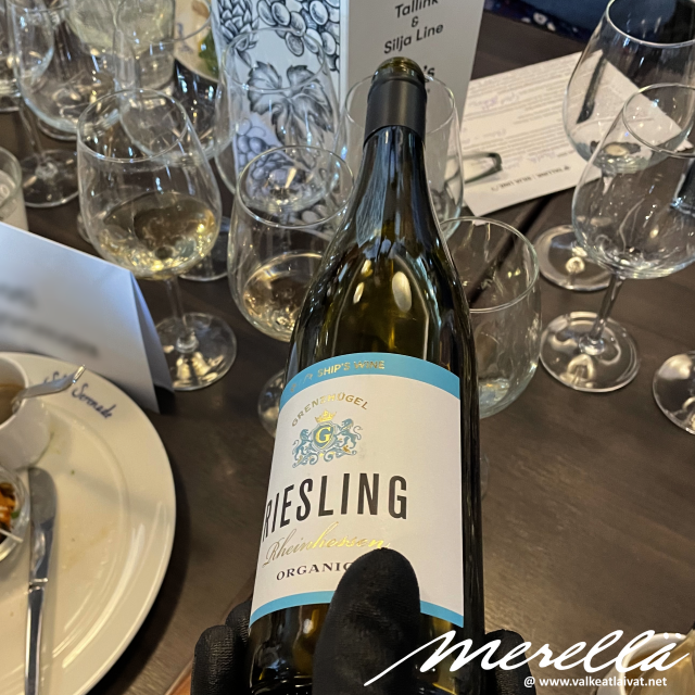 Tallink Silja Line - Laivan valkoviini – Weingut Frey Grenzhügel Riesling Organic