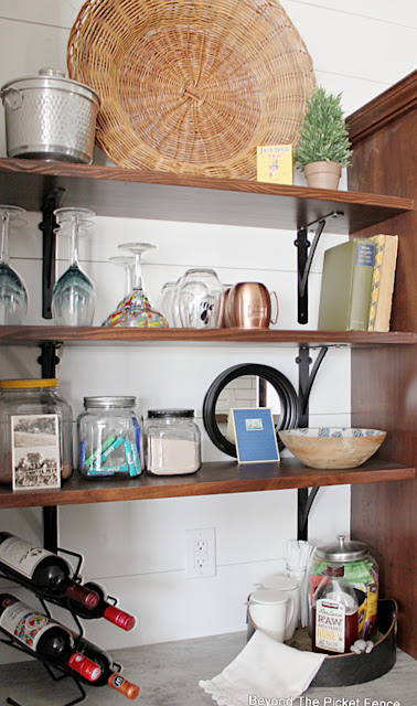 Styling Open Shelves