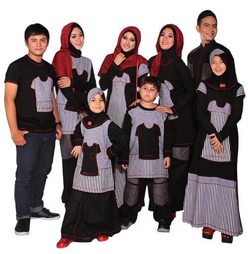 Contoh Model  Baju  Muslim Terbaru Lebaran 2019