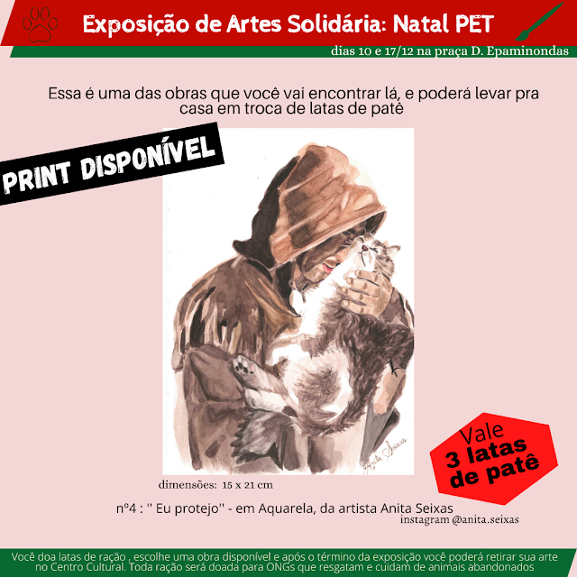 Exposição de Artes Solidária: Natal PET