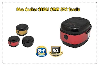 Rice Cooker SEKAI CMW 522 Serela