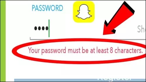 How To Fix Snapchat Your Password Must Be At Least 8 Characters Problem Solved