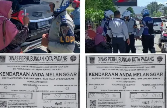 Dishub Kota Padang Diduga Ambil Alih Kewenangan Polisi