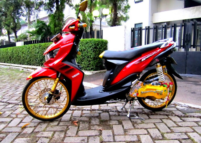 modifikasi mio soul gt velg 17