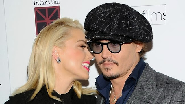 Amber Heard & Johnny Depp HD Wallpaper Download
