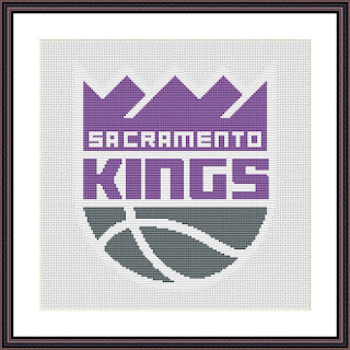 Sacramento Kings stitching pattern - Tango Stitch