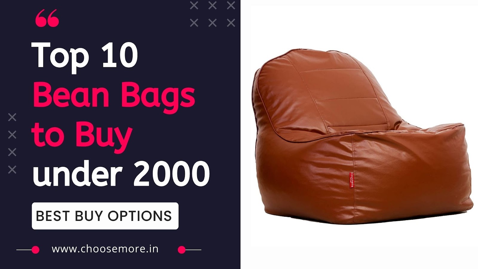 10 Best Bean Bags With Beans to Buy Under 2000 India