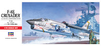 Hasegawa 1/72 F-8E CRUSADER (C9) English Color Guide & Paint Conversion Chart