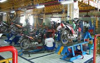 Membuka usaha bengkel motor