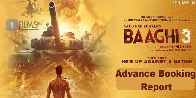 Baaghi 3 Advance Booking Report Poster