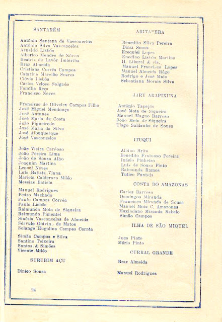 PROGRAMA DA FESTA DE NOSSA SENHORA DA CONCEIÇÃO - 1967 - PAG 24