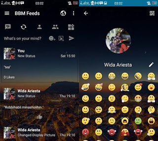 BBM Transparant with change Background APK