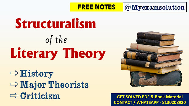 Structuralism Literary Theory : Definition , History & Major Theorists