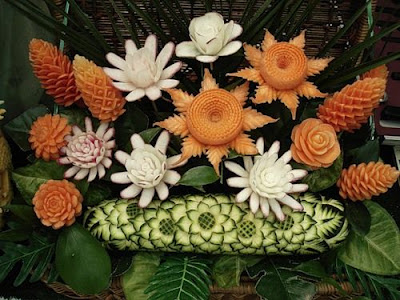 vegetable art carving