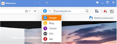 Tải trình duyệt UC Browser tiếng Việt cho PC miễn phí mới nhất f