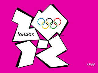 London 2012 Olympics Pink Logo HD Wallpaper