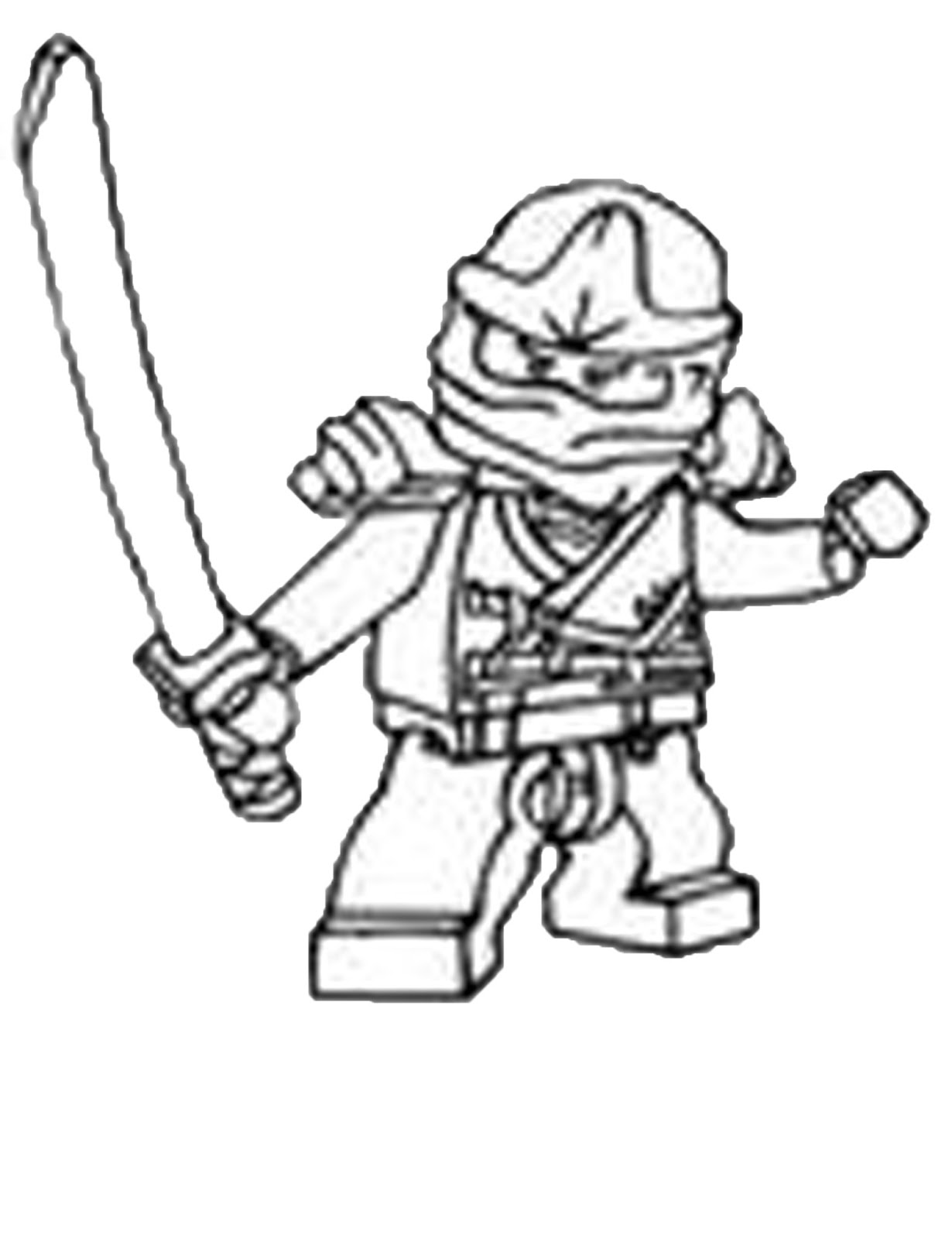 LEGO Ninjago Coloring Pages