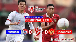 Ditahan Imbang Main Dikandang  Indonesia vs Vietnam Semifinal Leg 1