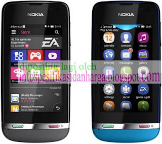 Harga Nokia Asha 311 Full Touchscreen Terbaru 2012