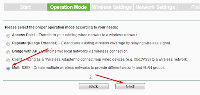 TP-Link WA-801ND Operation Mode