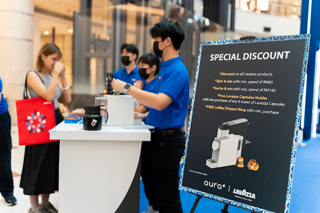 Lavazza x aura+ Pop-Up Coffee Experience