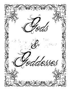 Gods and Goddesses Book of Shadows Free Printable Download