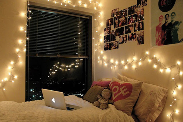 Great String Lights and Fairy Light for Bedroom Designs 