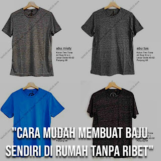 Cara membuat baju untuk pemula