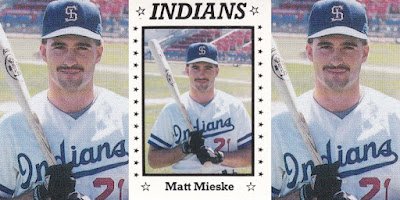 Matt Mieske 1990 Spokane Indians card