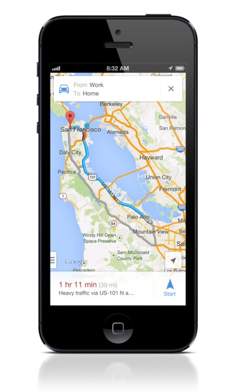 Google Lat Long: The new Google Maps app for iPhone and ...