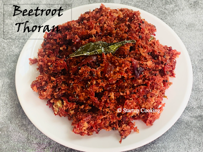 beetroot thoran