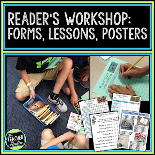 readers workshop, independent reading, readers workshop forms, reading goals, reading posters
