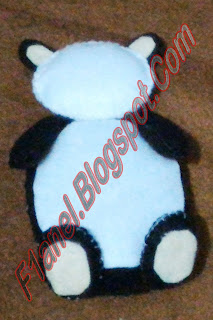  Kerajinan  Kain  Flanel  Cara Membuat Boneka  Panda  Dari Kain  