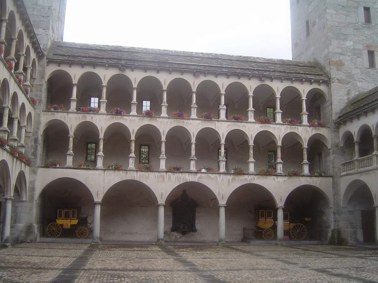 Stockalper palace in Brig - Switzerland