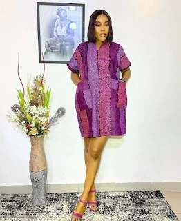 Ankara Shift Dress