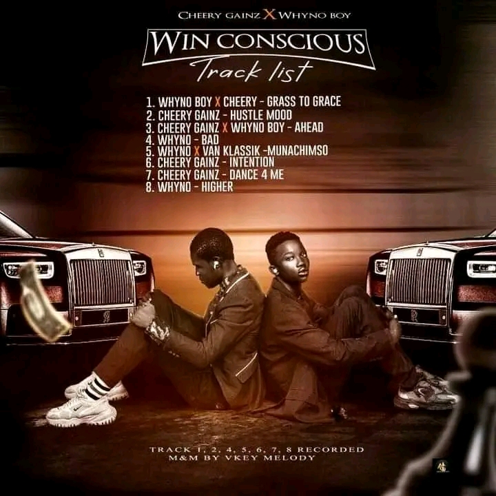 [Anticipate] Whyno boy and Cheery gainz drop tracklist to their new joint EP ‘WIN CONSCIOUS’