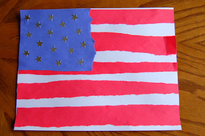 Crafted USA Flag