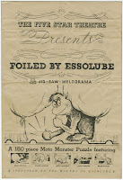 The title page for "Foiled by Essolube."