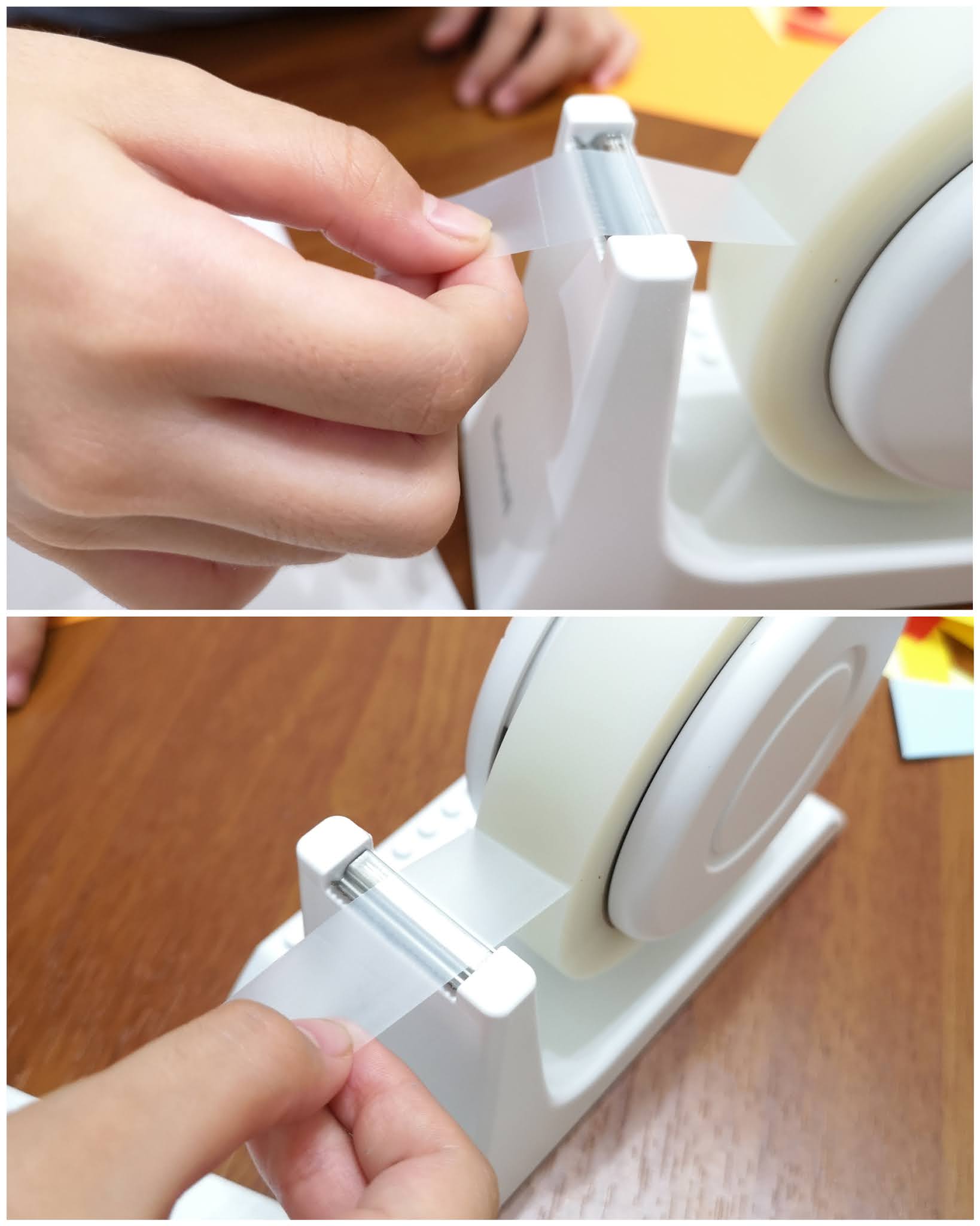 3M簡約摩天輪造型膠台，可適用大小兩種尺寸膠帶！親子美術勞作/辦公桌必備/樂高迷文具控收藏06