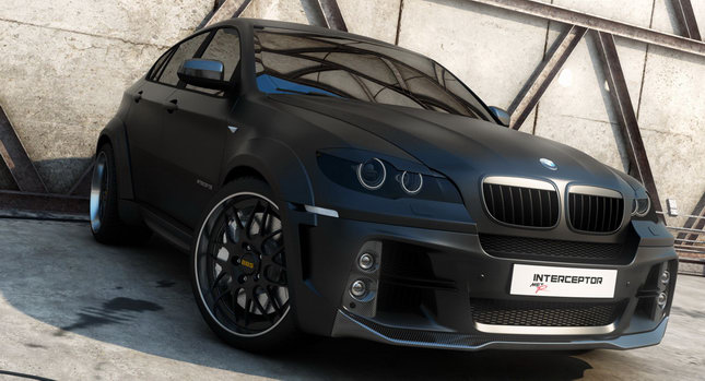 Here are some photos of a BMW X6 widebody kit designed by Zaur Khalilov of