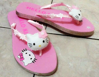 Sandal Lucu Cantik Karakter Hello Kitty