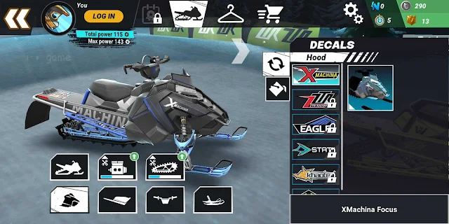 لعبة Mad Skills Snocross | لعبة سباق الموتوسيكلات الثلجية ألعاب أندرويد